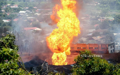 Putra Heights Gas Pipeline Fire